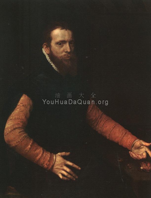 Portrait of a Goldsmith - 安东尼斯·莫尔·范·达索斯特